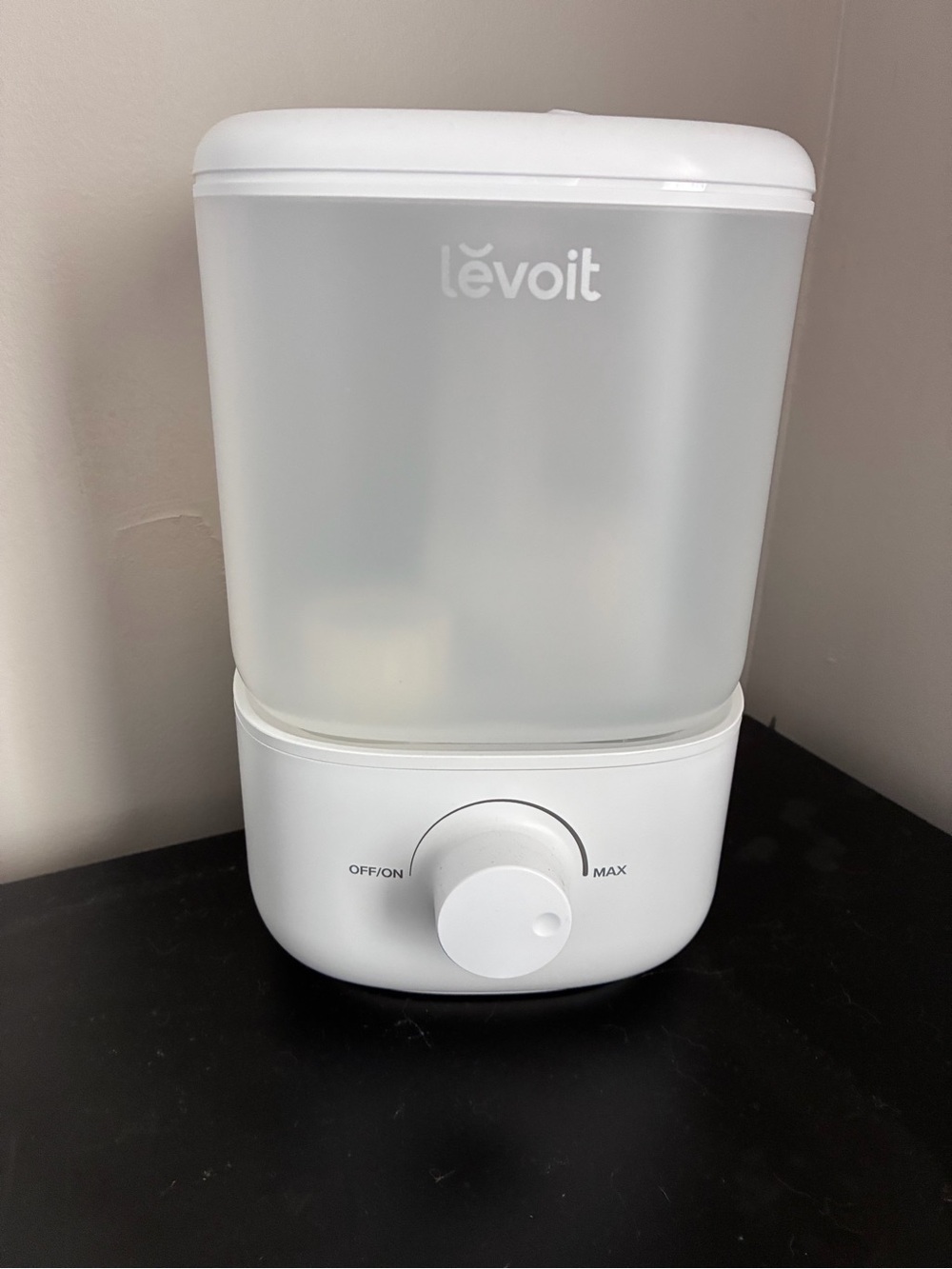 Levoit White Ultrasonic Cool Mist Humidifier - Sleek Home Humidity Control